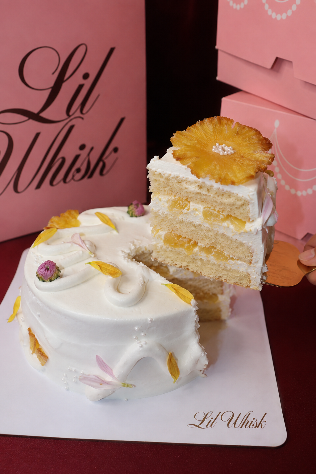 Pineapple Vanilla Cake