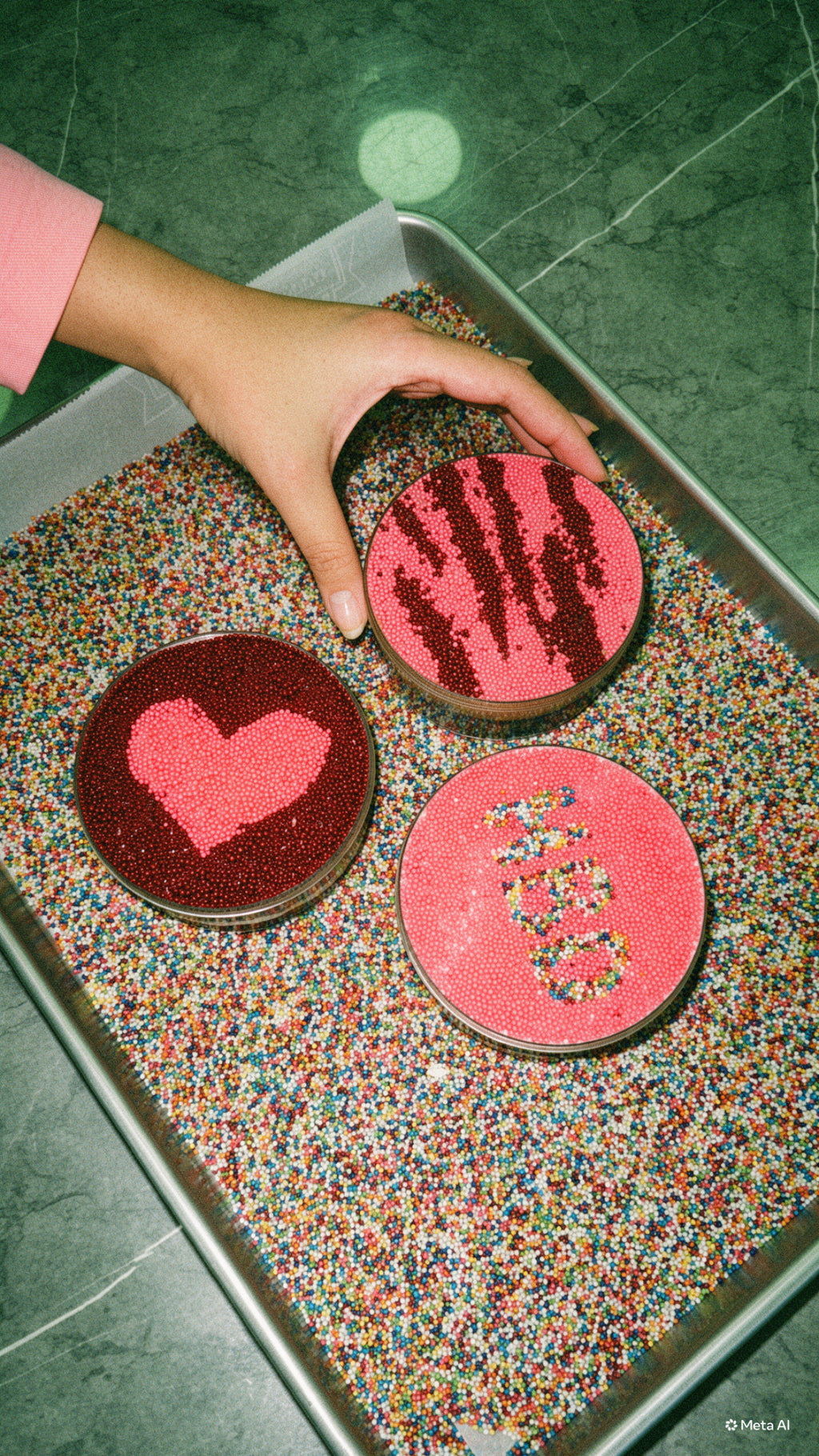 HBD Dot Cake