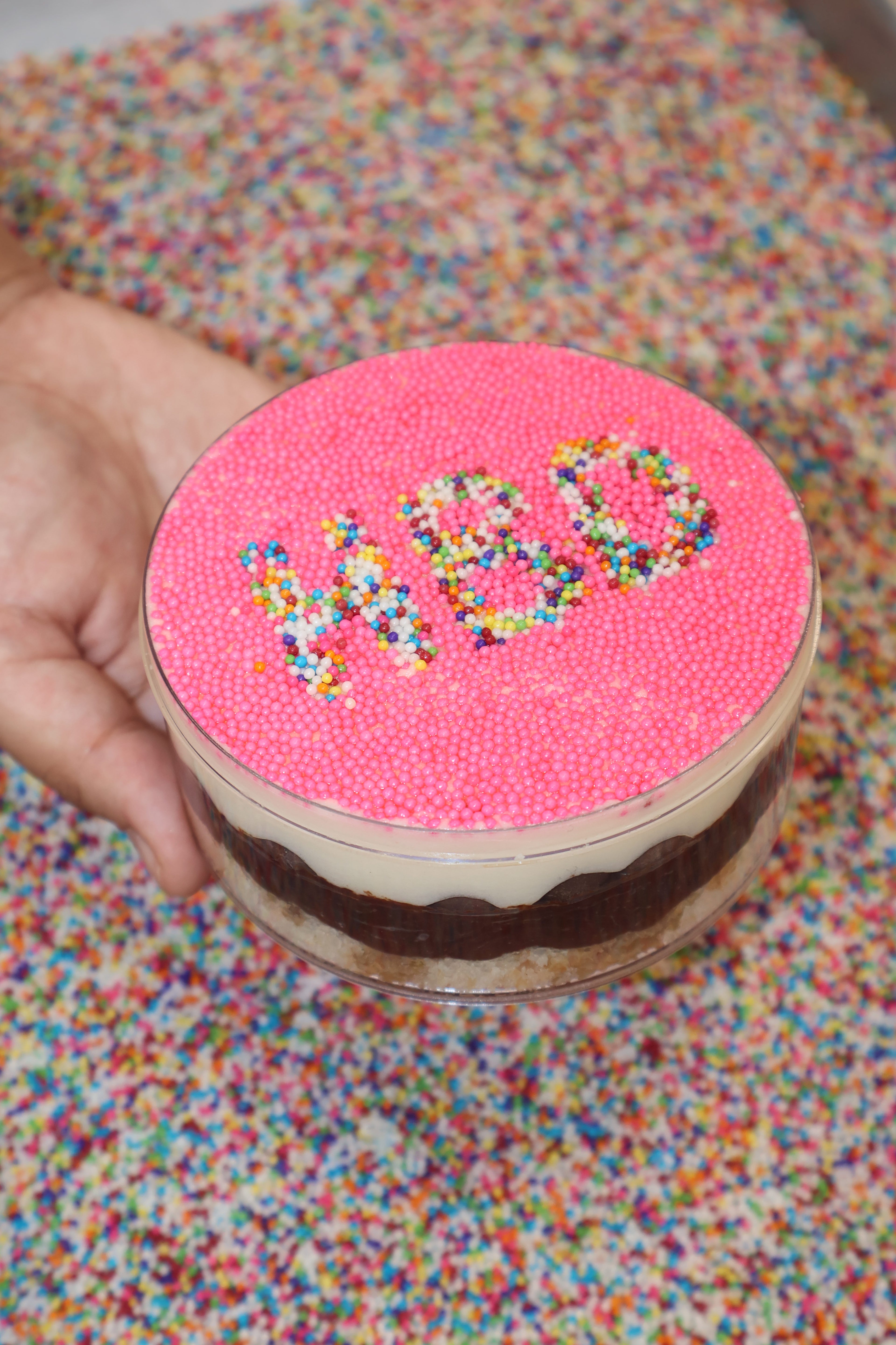 HBD Dot Cake