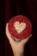 Multicolour Heart Dot Cake