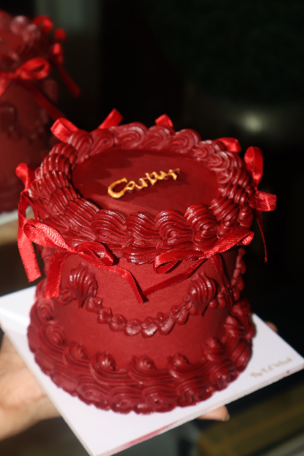 Cartier Rouge Cake