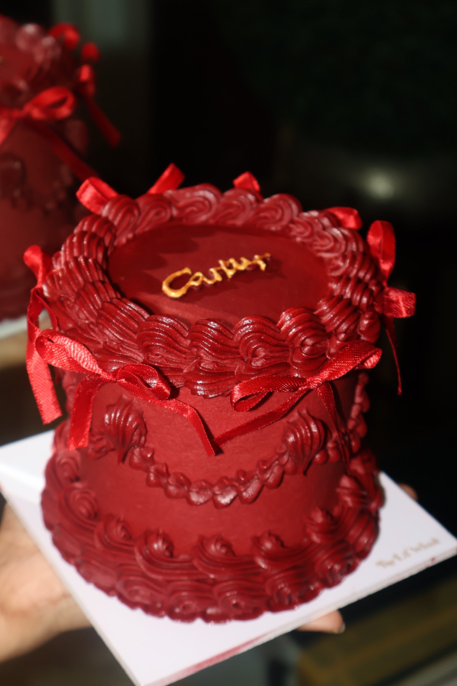 Cartier Rouge Cake