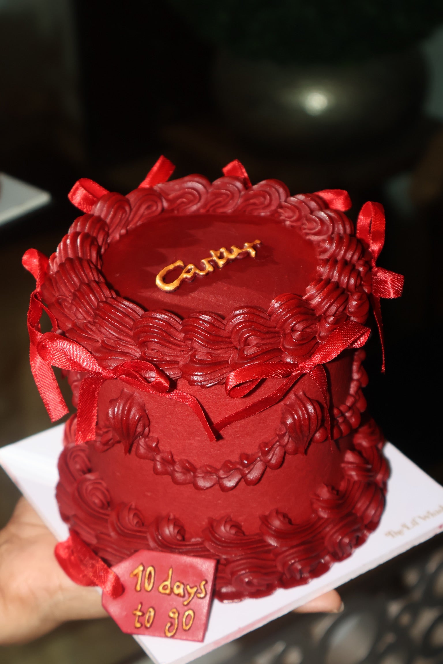 Cartier Rouge Cake