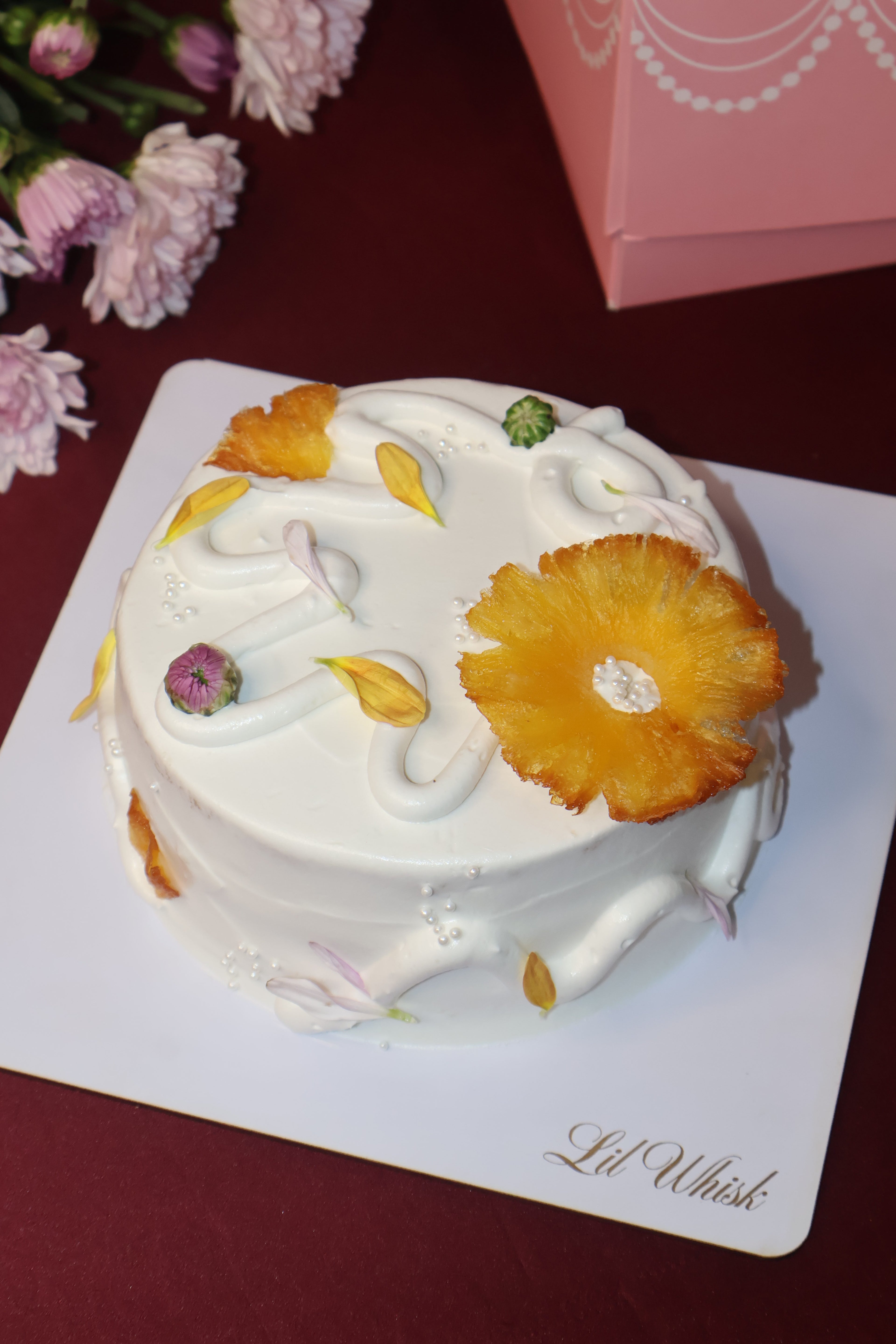 Pineapple Vanilla Cake