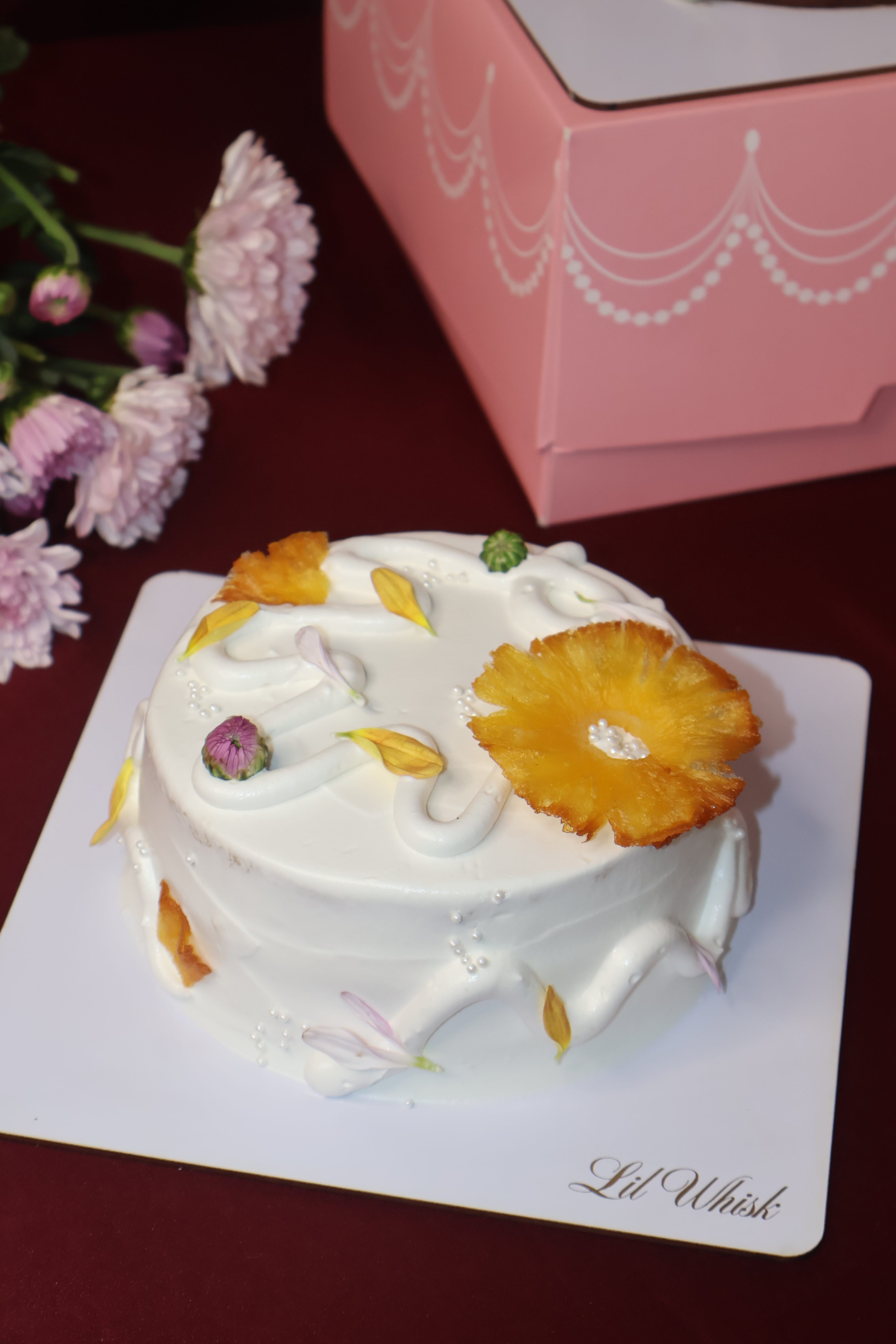 Pineapple Vanilla Cake