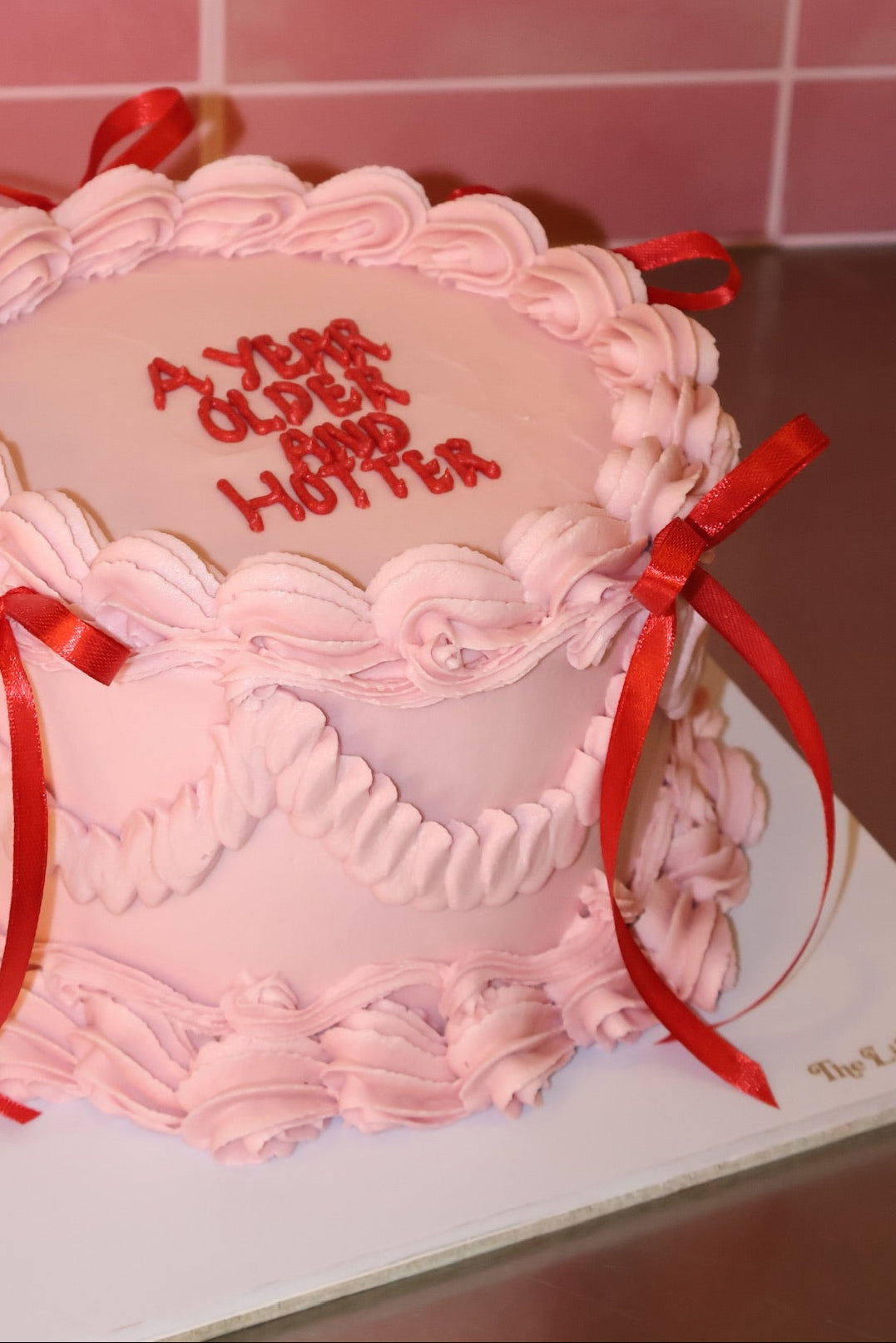 Ribbon & Frills Cake