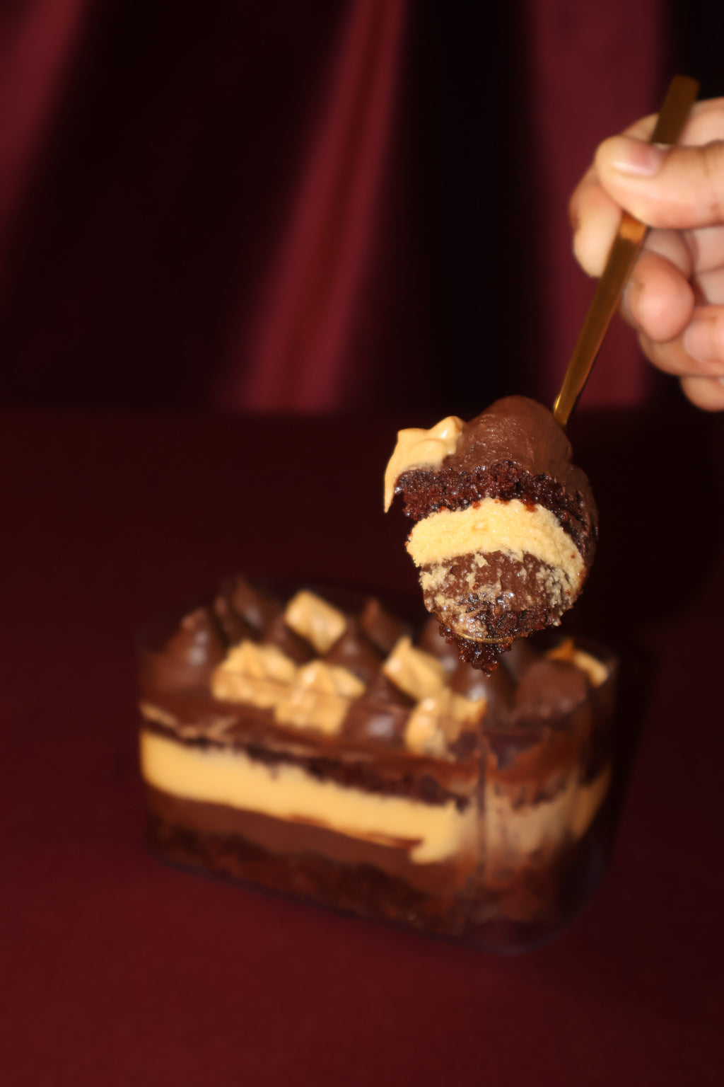 Whipped Caramel Chocolate Tub