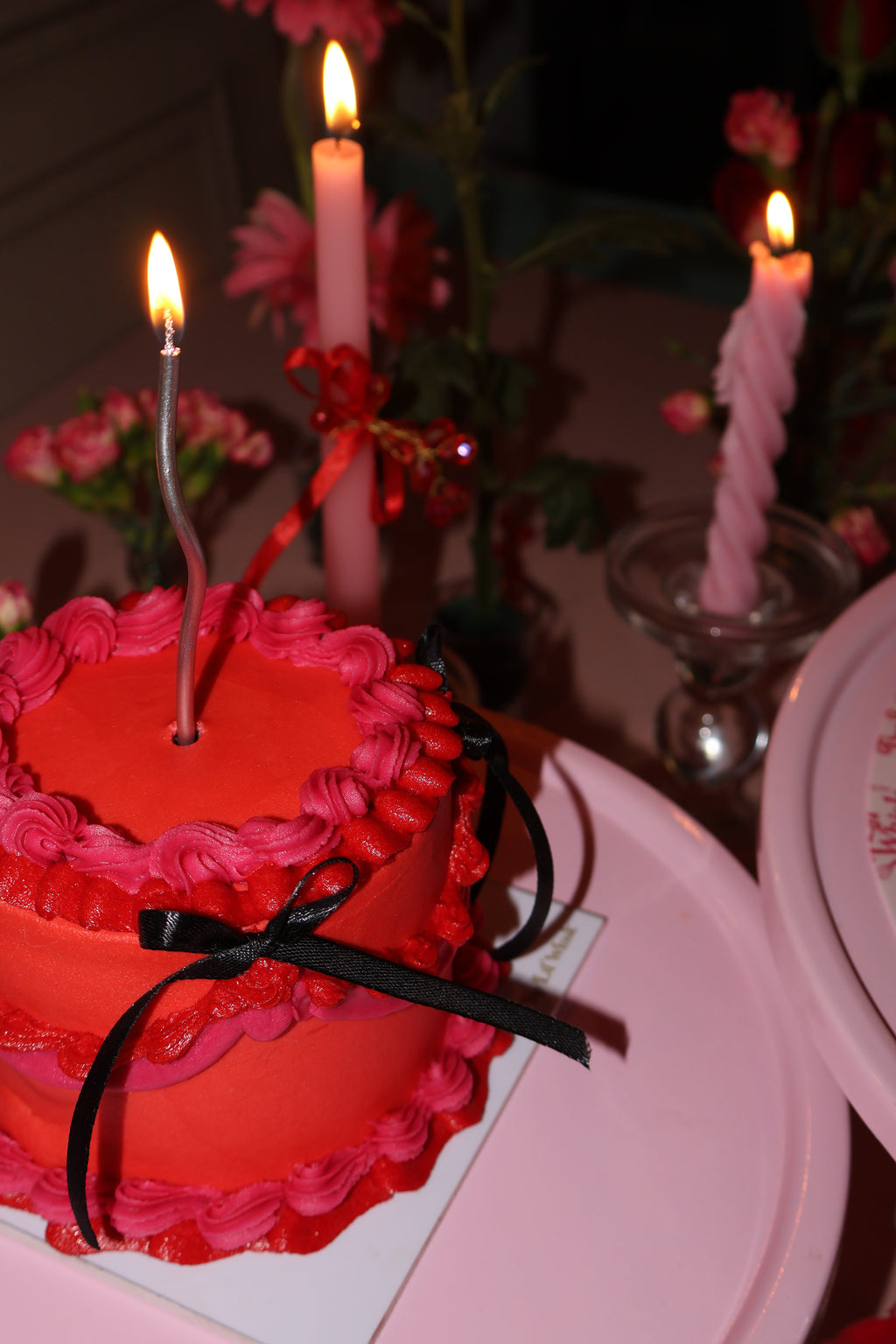 Vintage Bow Cake
