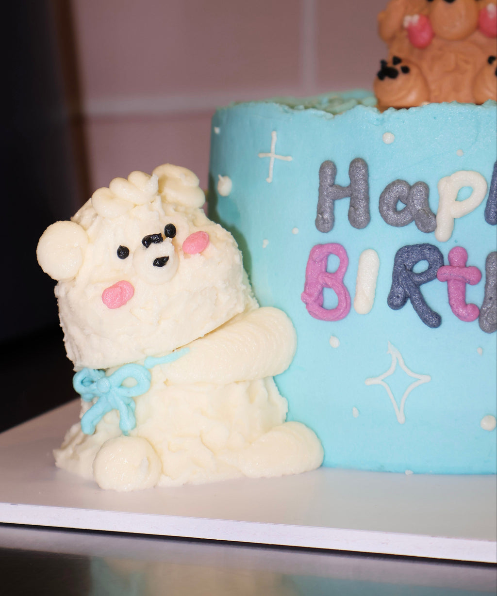 Sprinkles & Snuggles Cake