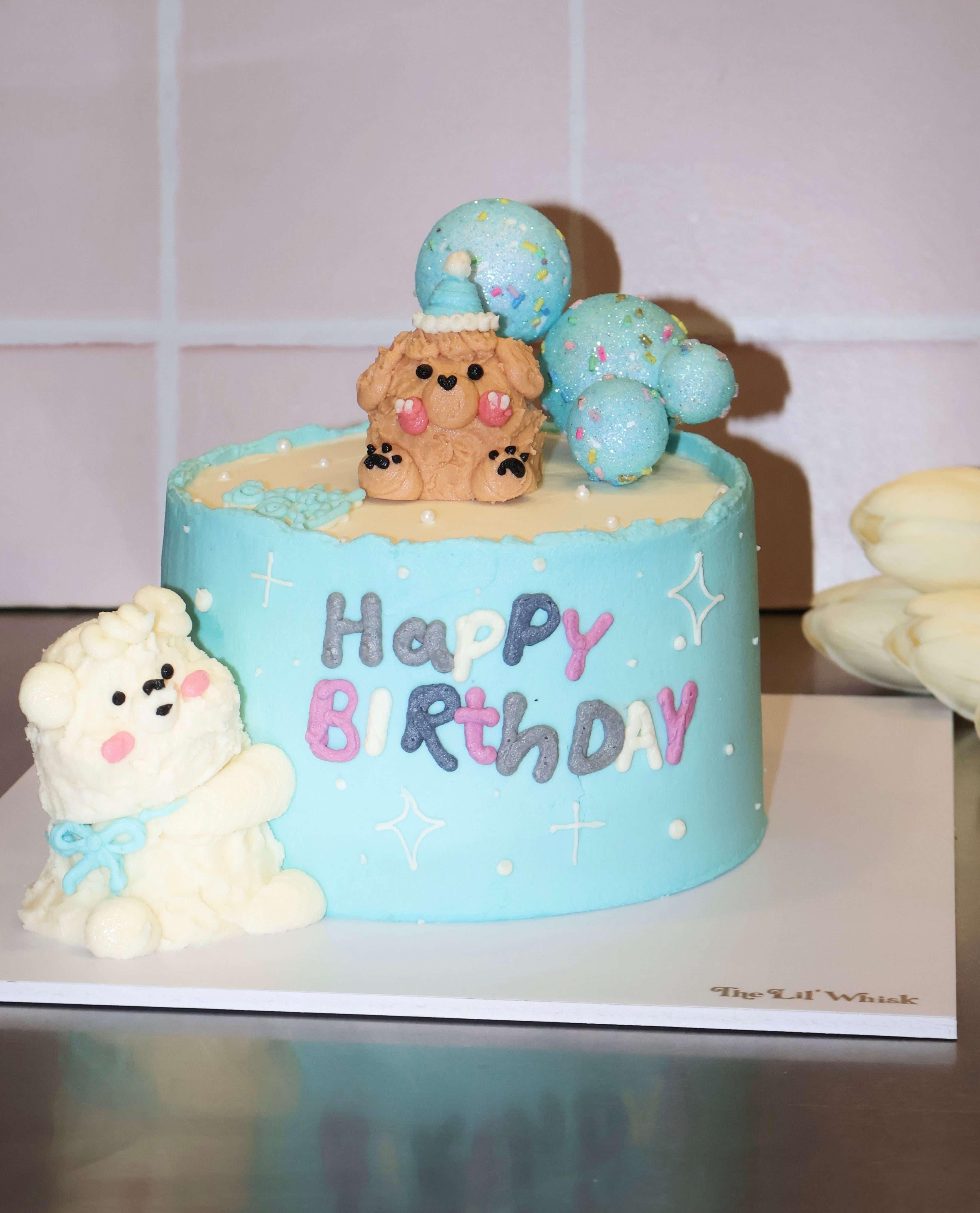 Sprinkles & Snuggles Cake