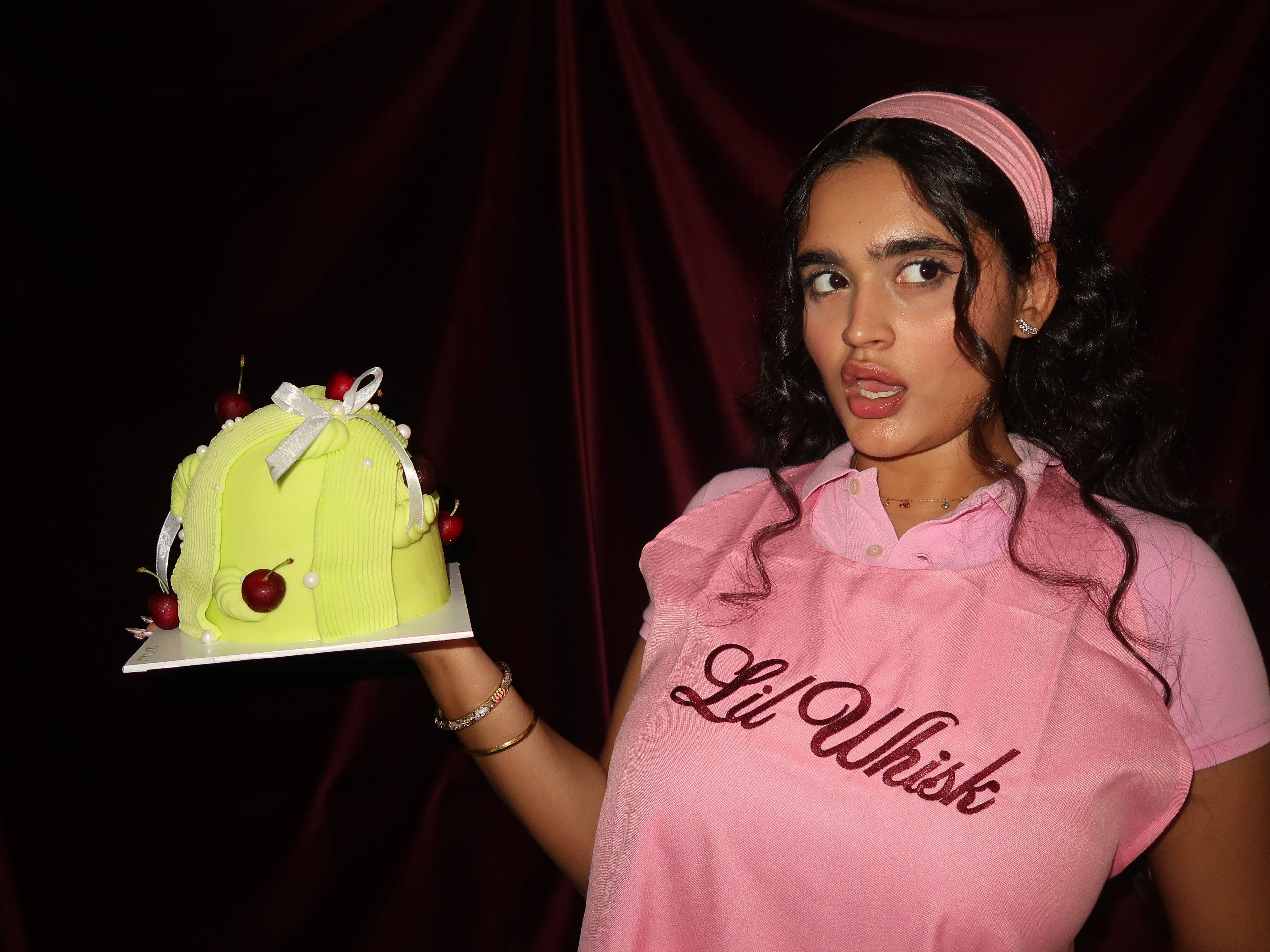 The Cherry Dome Cake