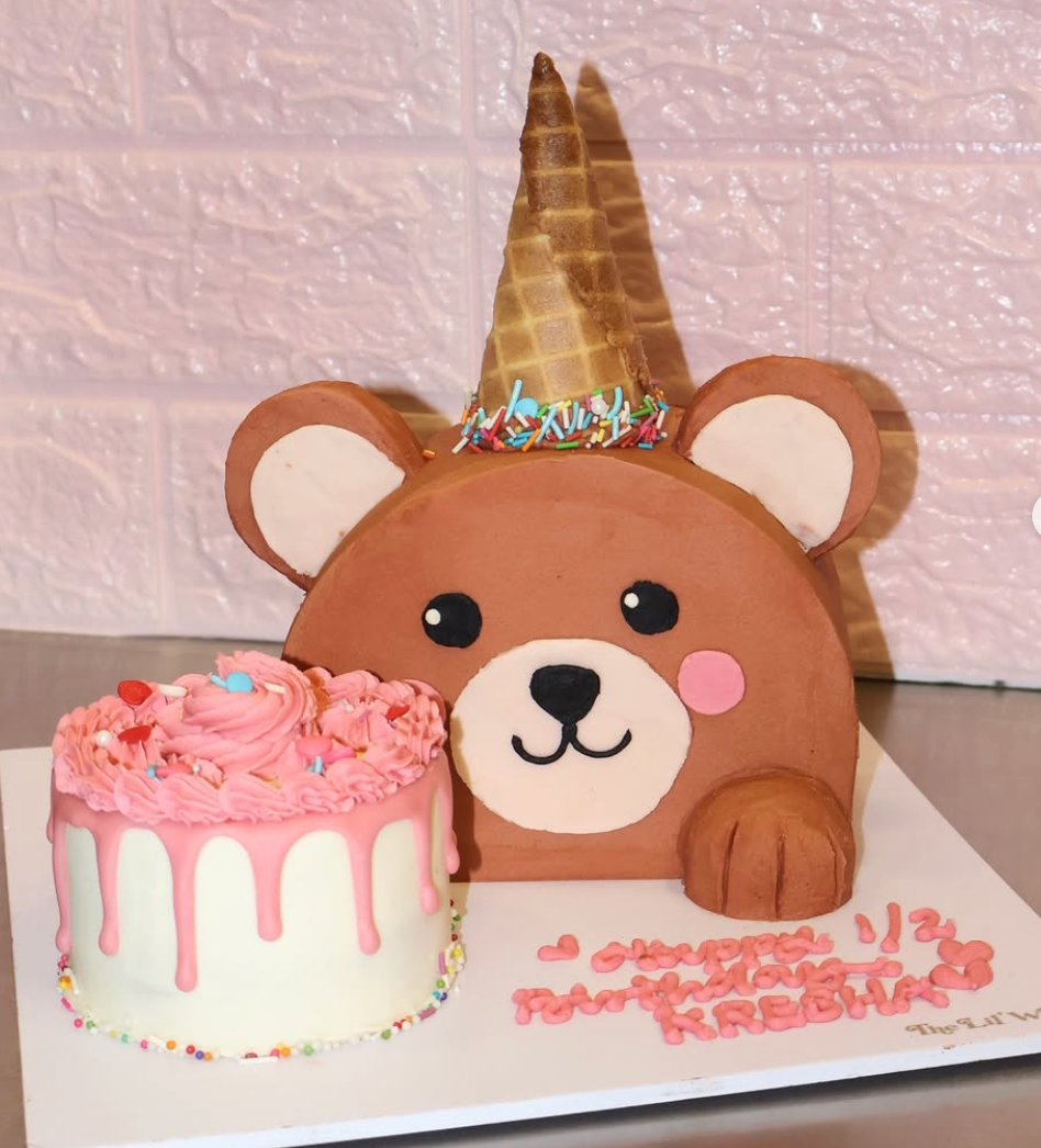 Ice Cream Teddy Cake