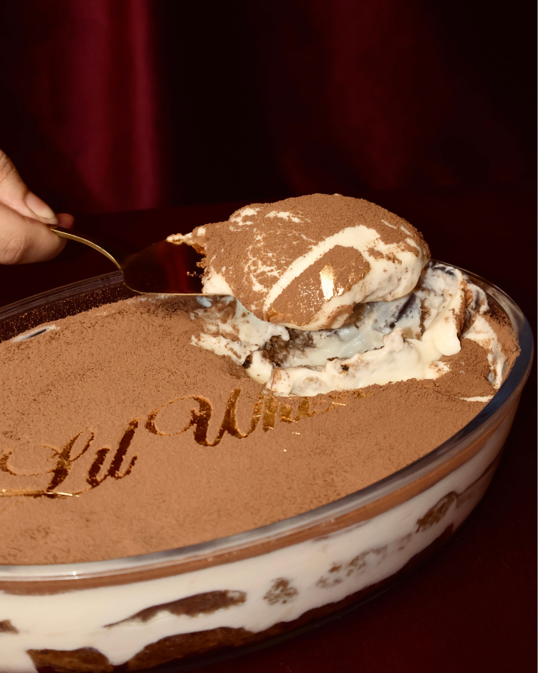 Tiramisu Glass Dish